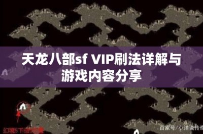 天龙八部sf VIP刷法详解与游戏内容分享