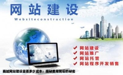 商城网站建设需要多少成本：揭秘费用背后的秘密