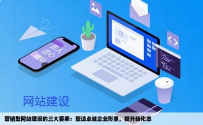 营销型网站建设的三大要素：塑造卓越企业形象，提升转化率