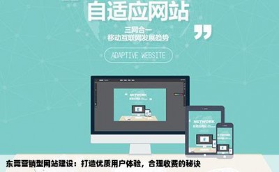 东莞营销型网站建设：打造优质用户体验，合理收费的秘诀