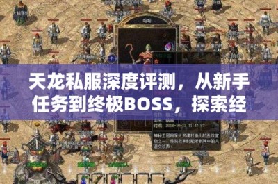 天龙私服深度评测，从新手任务到终极BOSS，探索经典武侠世界的复古魅力与升级攻略