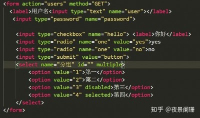 HTML 下拉