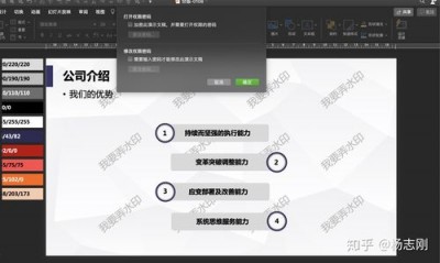 如何在ppt加水印