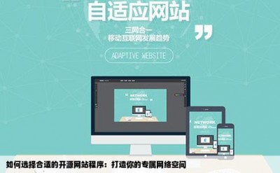 如何选择合适的开源网站程序：打造你的专属网络空间