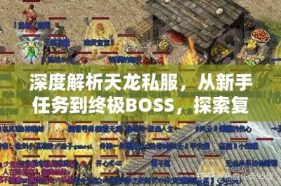 深度解析天龙私服，从新手任务到终极BOSS，探索复古江湖的无尽魅力与挑战