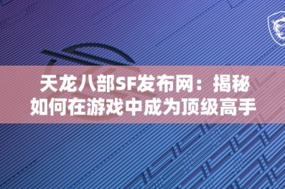 天龙八部SF发布网：揭秘如何在游戏中成为顶级高手