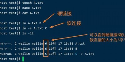 Linux中的软链接和硬链接有什么区别