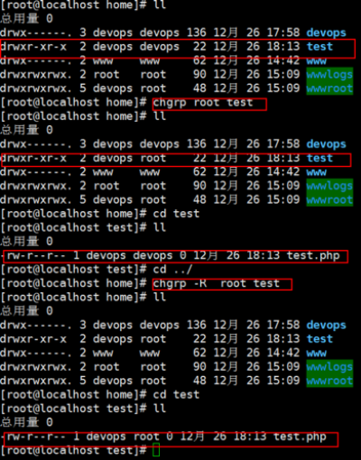 linux怎么修改用户对目录的权限