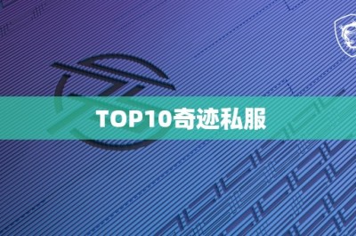 TOP10奇迹私服