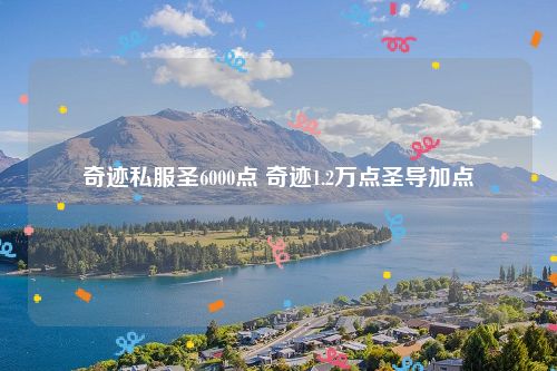 奇迹私服圣6000点 奇迹1.2万点圣导加点